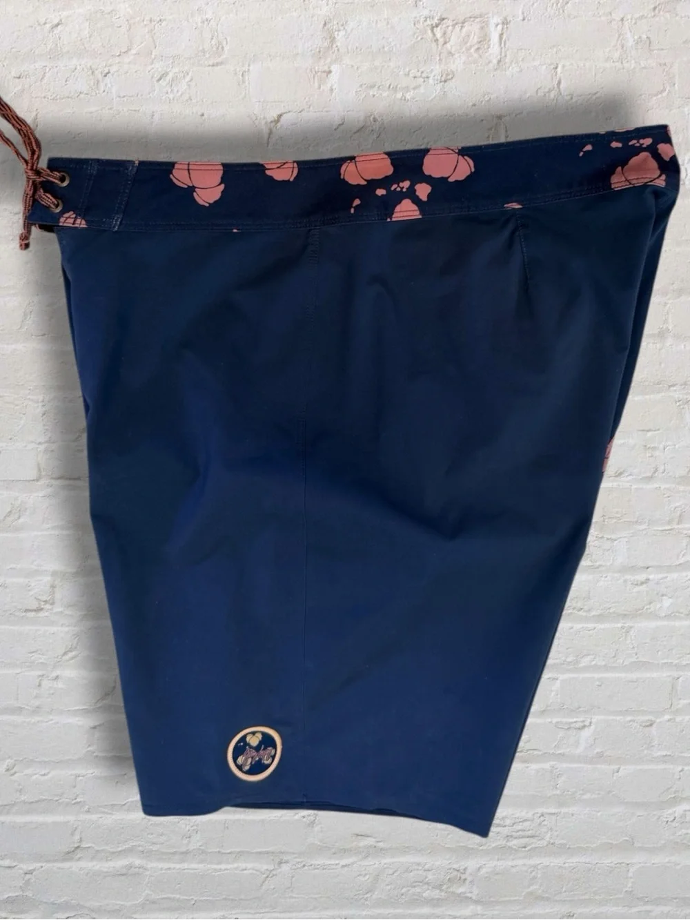 Patagonia Gerry Lopez Hydropeak Board Shorts 32 Blue Floral Surf